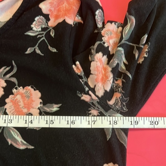 Justify | Floral A Line Mini Dress | Size Medium - Picture 7 of 8